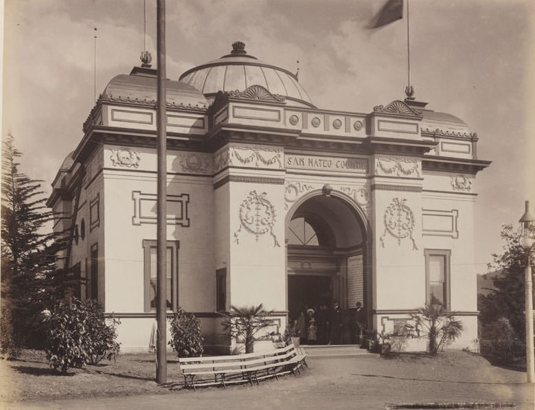 San Mateo Co. Building, Midwinter Fair, 1894