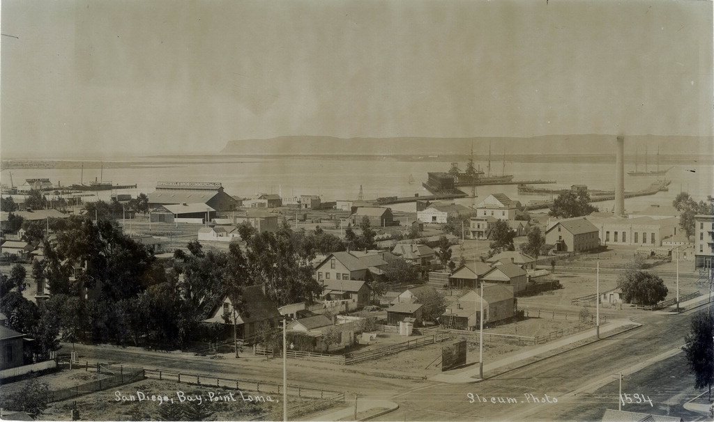 San Diego Bay, Point Loma, 1892
