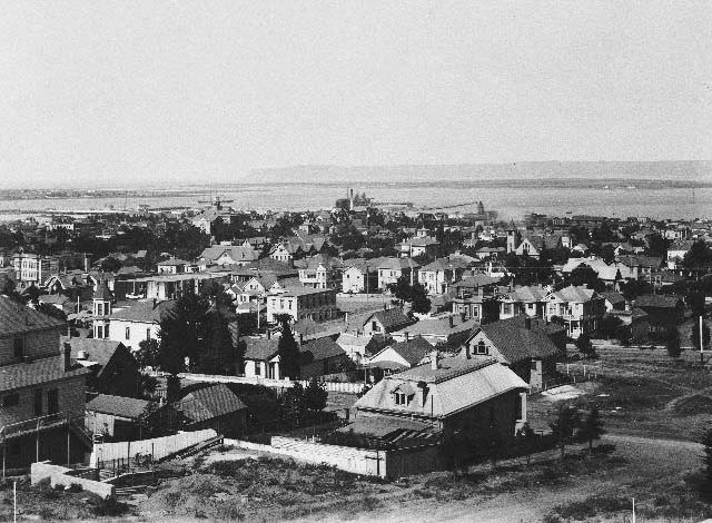 San Diego looking northwest from Seventh and Beech Street, 1897