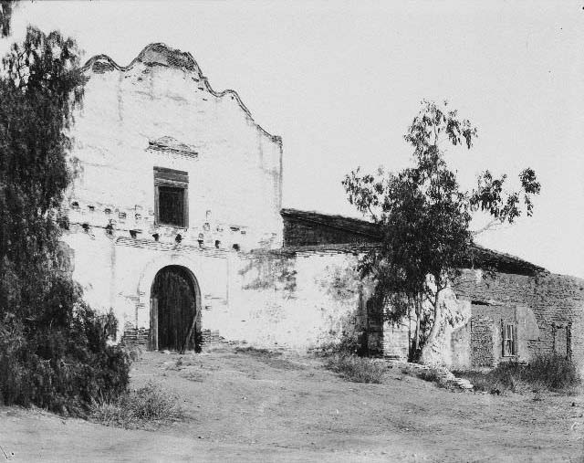 View of San Diego Mission de Alcala, 1898