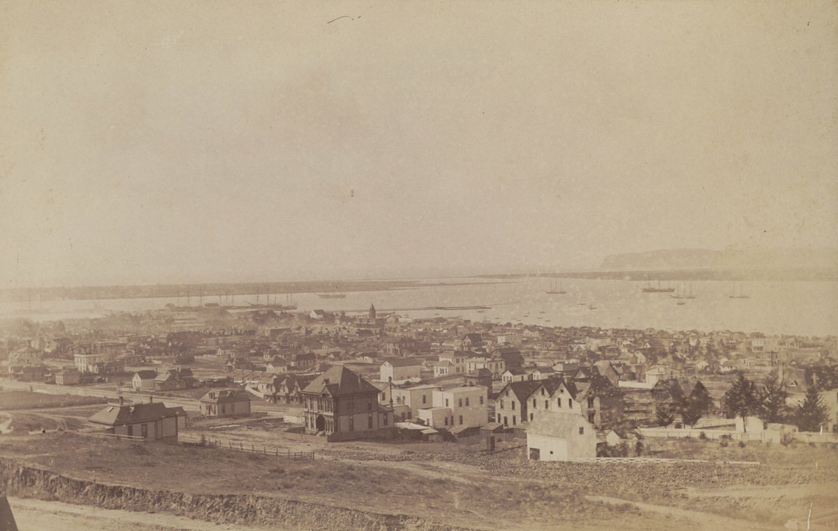 San Diego and bay, 1890