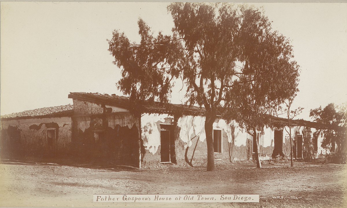 Father Gaspara's House at Old Town, San Diego.