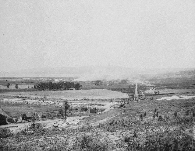 View of Old Town looking north toward Mission Bay, 1898