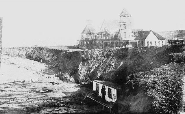 View of the Beacon Hotel in Ocean Beach, 1897