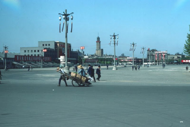 Shanghai former racecourse, 1970s