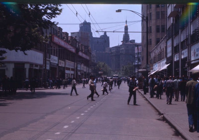 Nanjing Road, Shanghai, 1970s