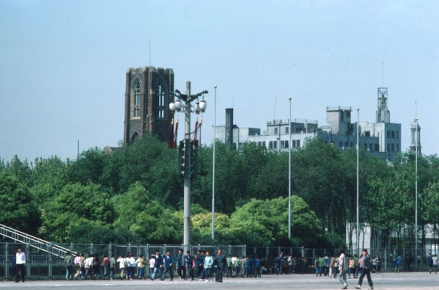Shanghai park cathedral, 1970s