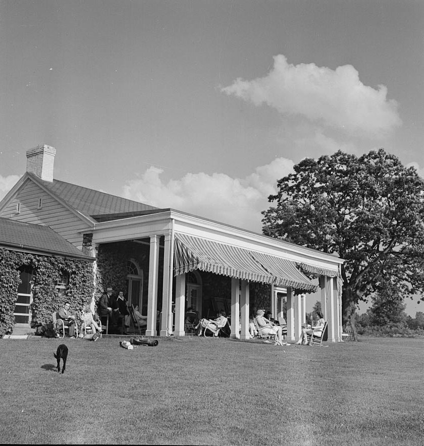 Southington's nine-hole country club golf course, 1942