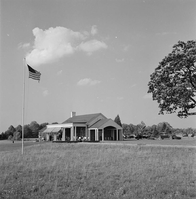 Southington's nine-hole country club golf course, 1942