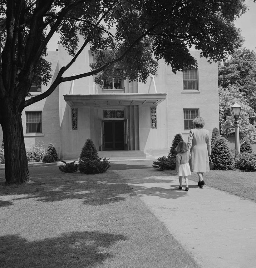 Southington's public health center, 1942