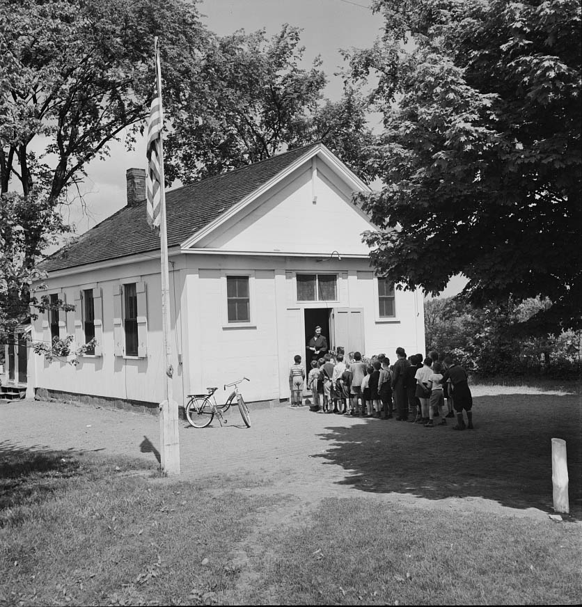 A one-room school, 1942