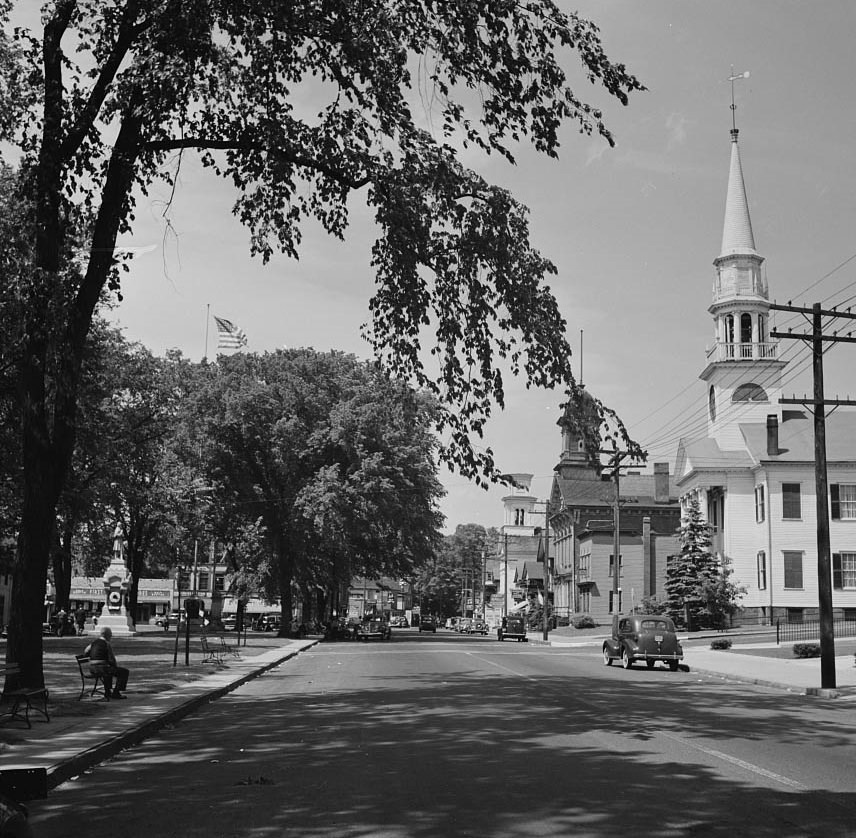 A street scene, 1942