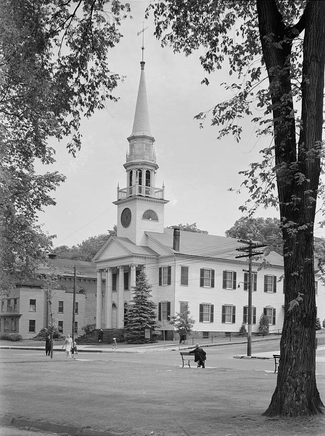 The First Congregational church, 1942