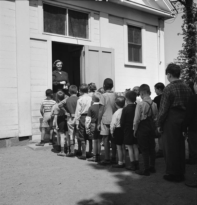 A one-room school, 1942