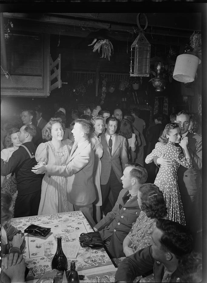 Dancing at the Old Mill, 1942