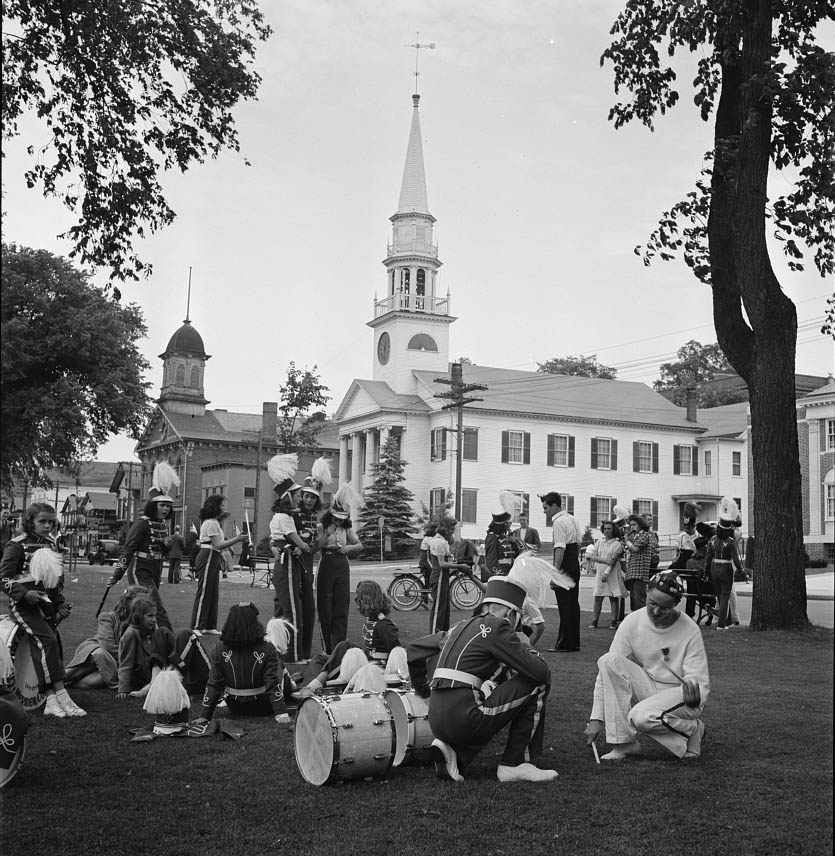 Members of the youth drum corps, 1942