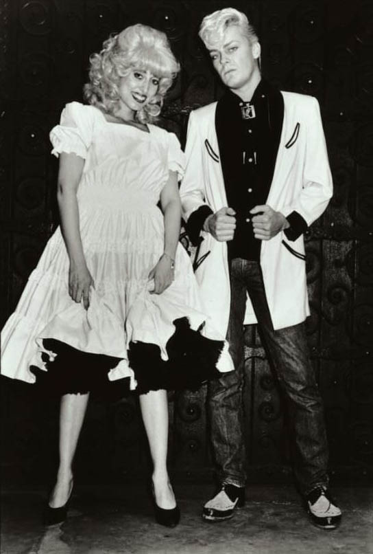Katy K and John, 1981