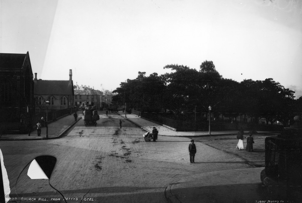 Church Hill from Pettys Hotel