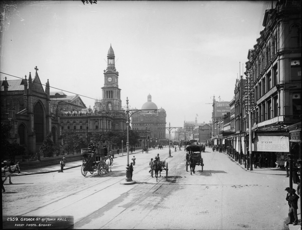 George Street at Town Hall