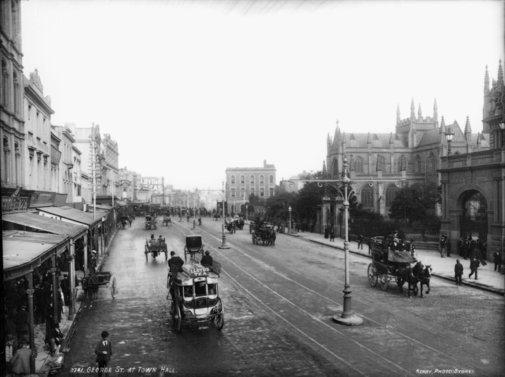 George Street at Town Hall