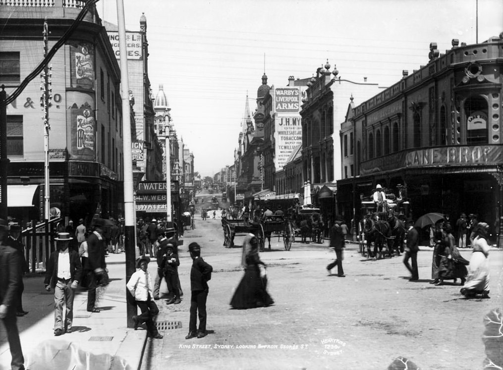 King Street looking east from George Street