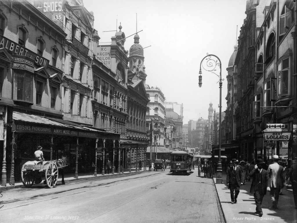 King Street looking west