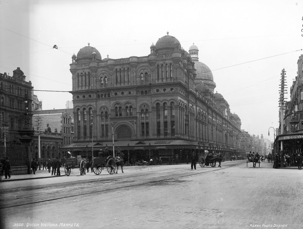 Queen Victorian Markets (now Queen Victoria Building), Sydney