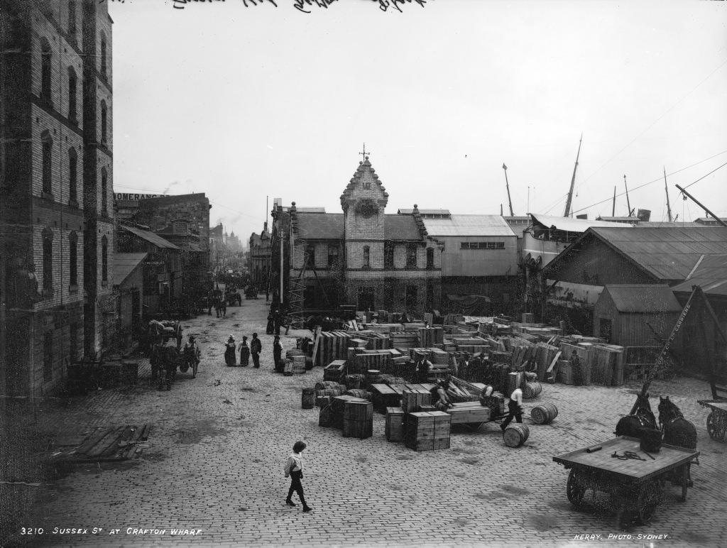 Sussex Street at Grafton Wharf