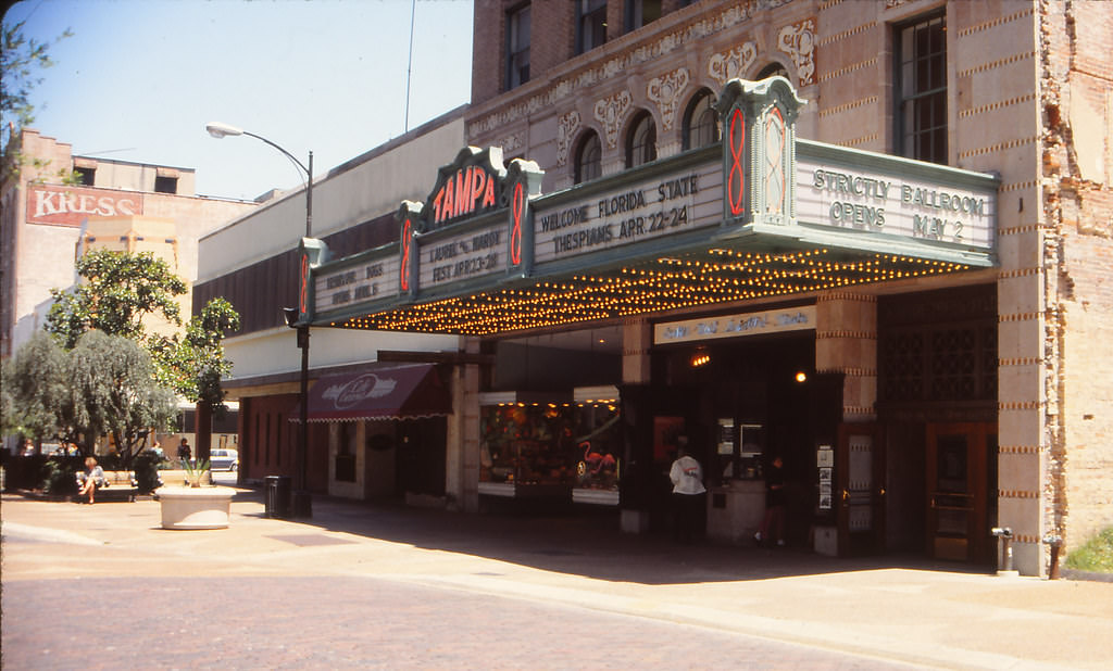 Tampa Theater, Franklin Street Mall, Tampa, 1990s
