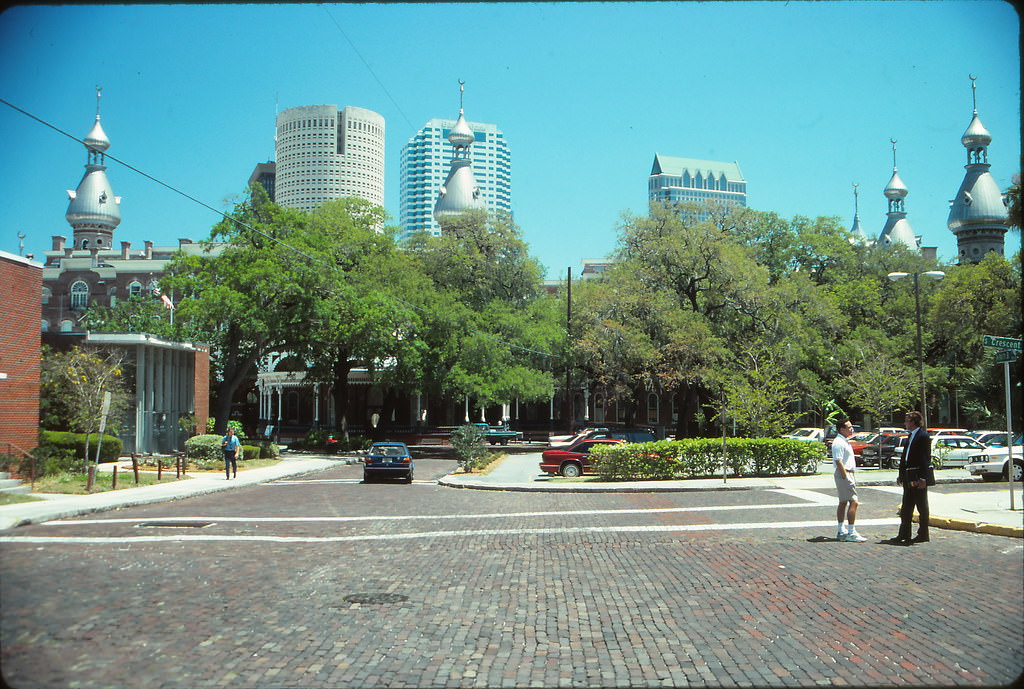 Tampa from University of Tampa, 1993