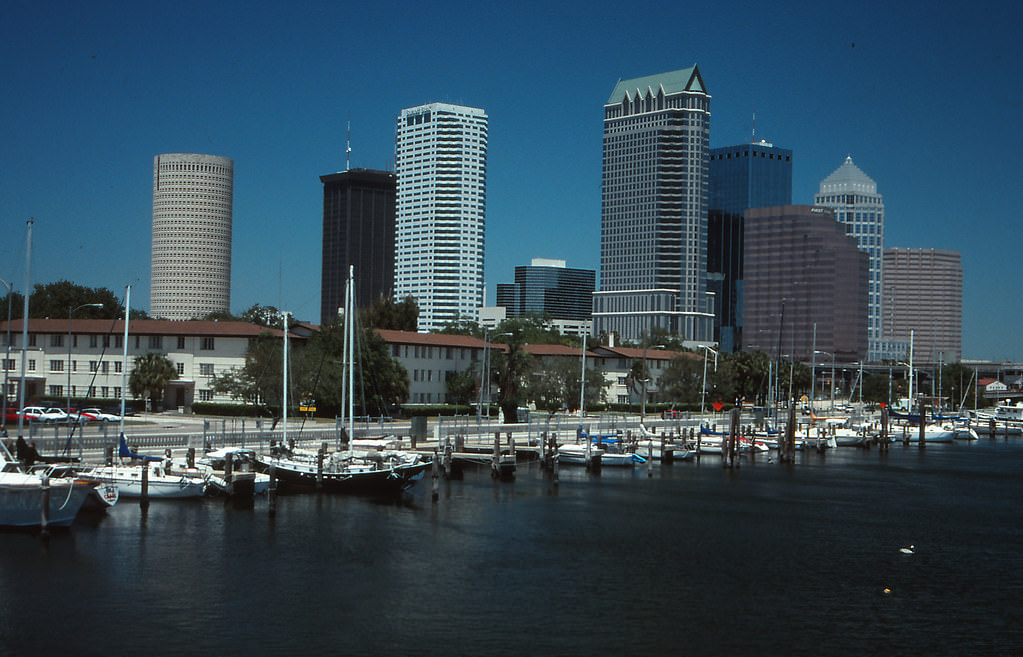 Tampa Skyline, 1993.