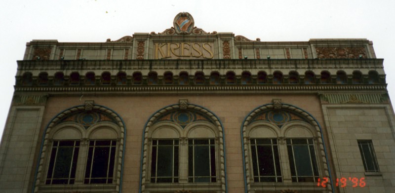 The S. H. Kress and Co. Building at 811 North Franklin Street in Tampa, 1996