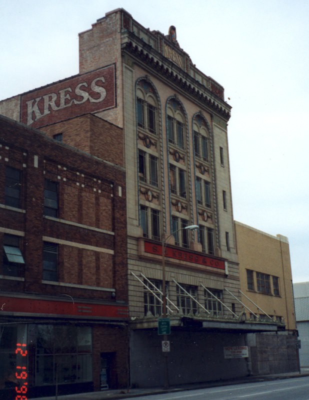 The S. H. Kress and Co. Building at 811 North Franklin Street in Tampa, 1996