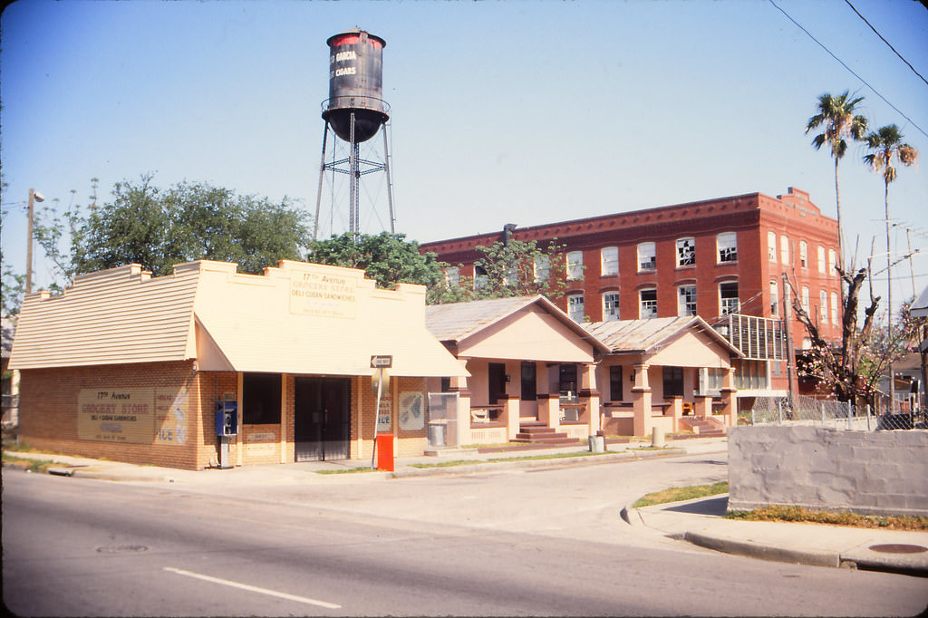 Abandoned Cigar Factory, Ybor City, Tampa, 1990s
