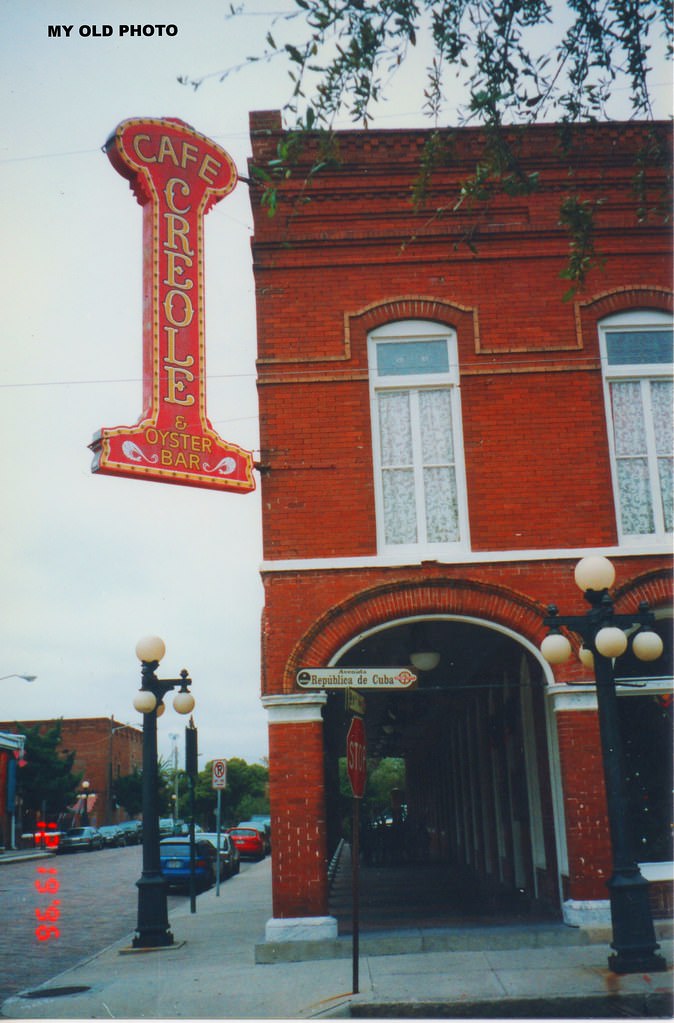 Cafe Creole Oyster Bar, Tampa, 1996.