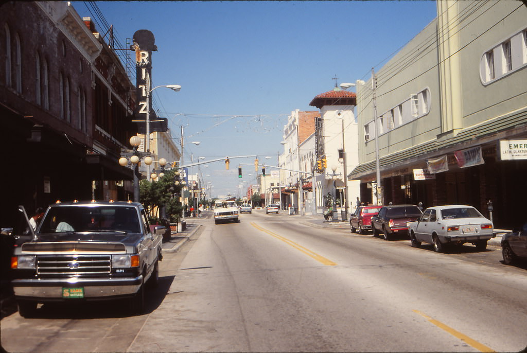Seventh Avenue, Ybor City, Tampa, 1990s