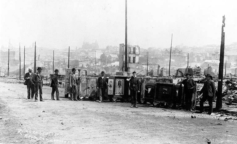 1st Ave. S. showing Washington National guardsman, 1889