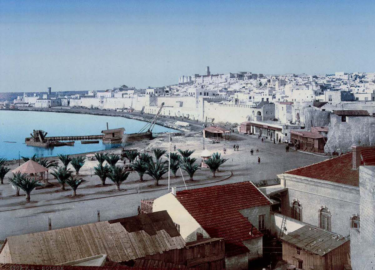 The waterfront of Sousse.