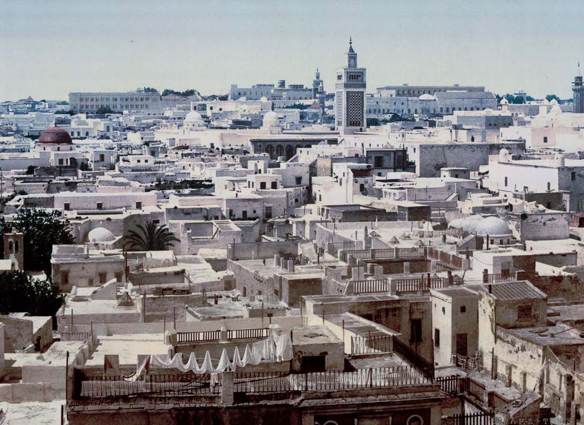A view of Tunis from the Paris Hotel.