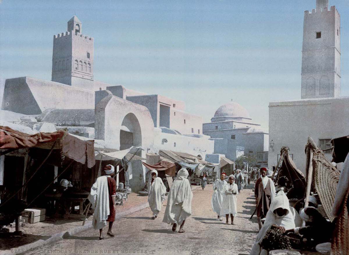 A street in Kairwan.