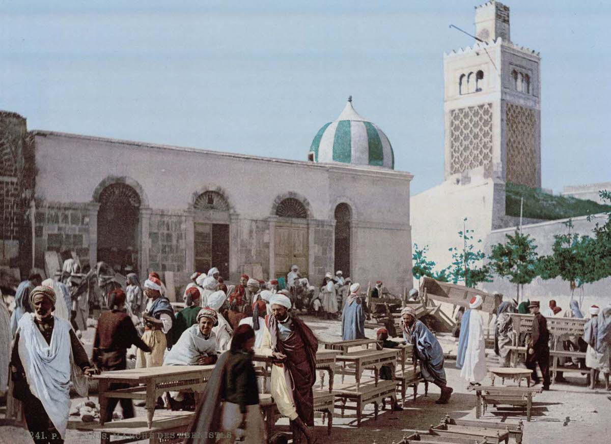 Ebony market, Tunis.