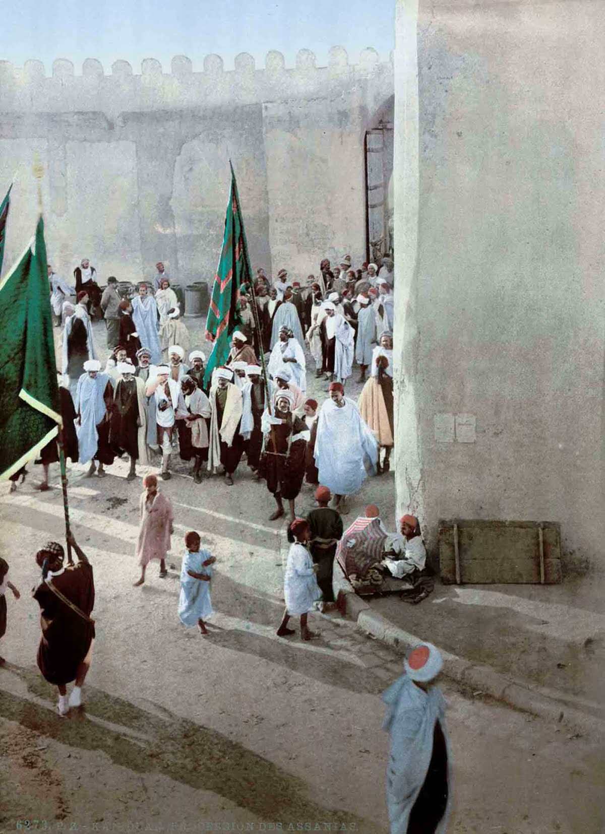 A procession in Kairwan.