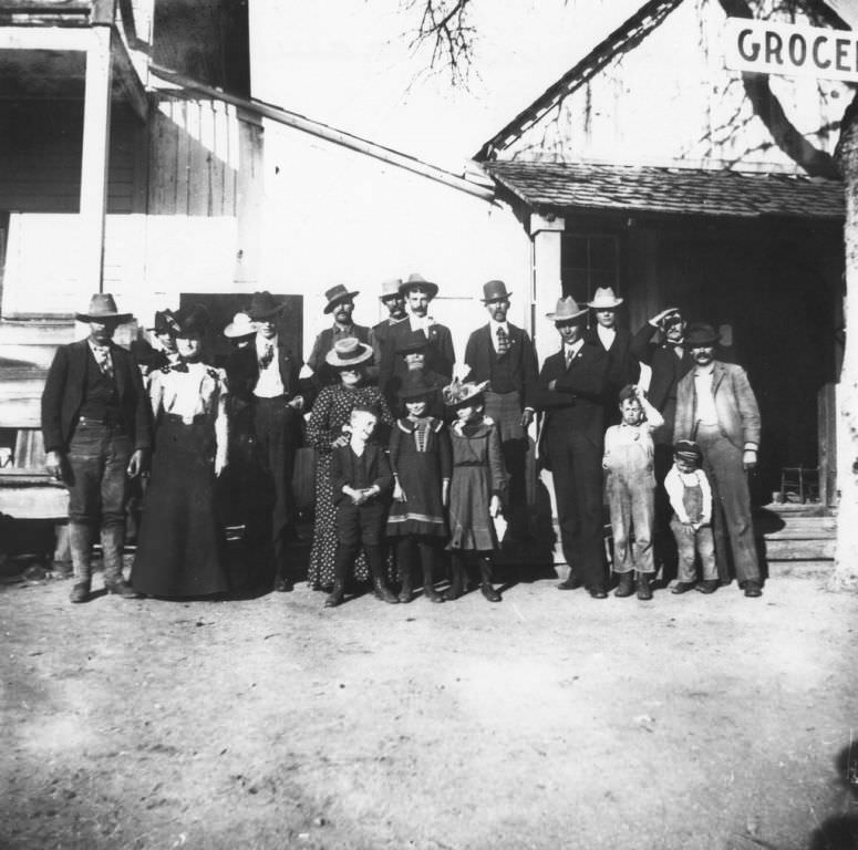 Glennville Street Scene, 1880s