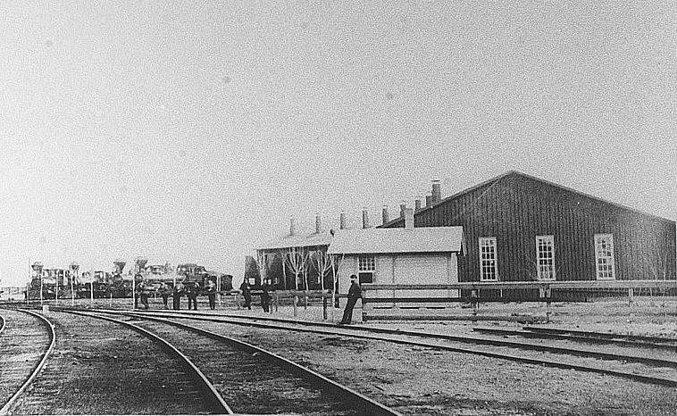 Sumner Southern Pacific Railroad Roundhouse, 1882