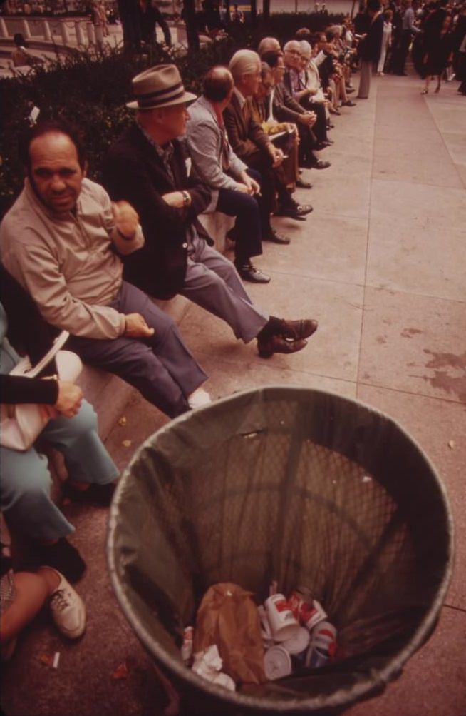 John F. Kennedy Plaza In Center City, August 1973