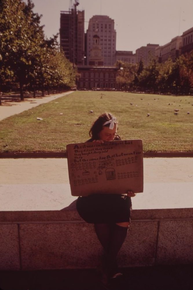 Free Expression In Independence Square, August 1973