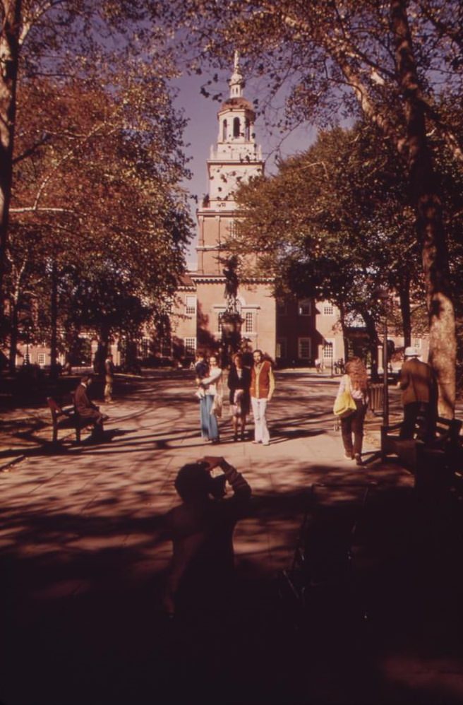 Independence Hall, August 1973