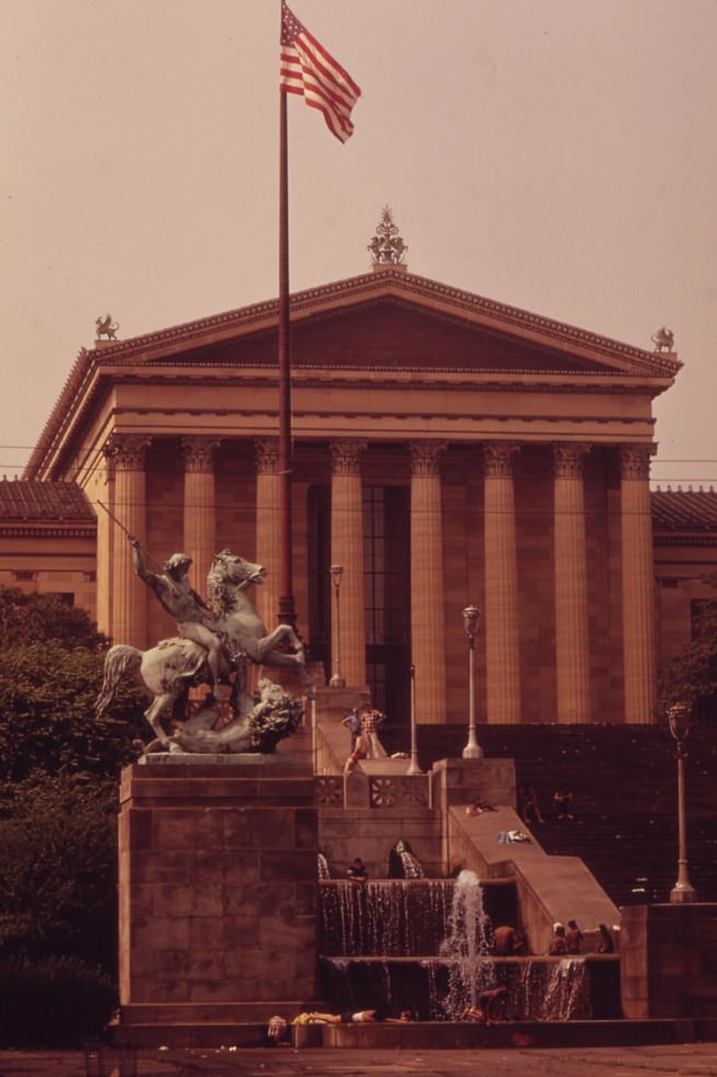 Philadelphia Museum Of Art, August 1973