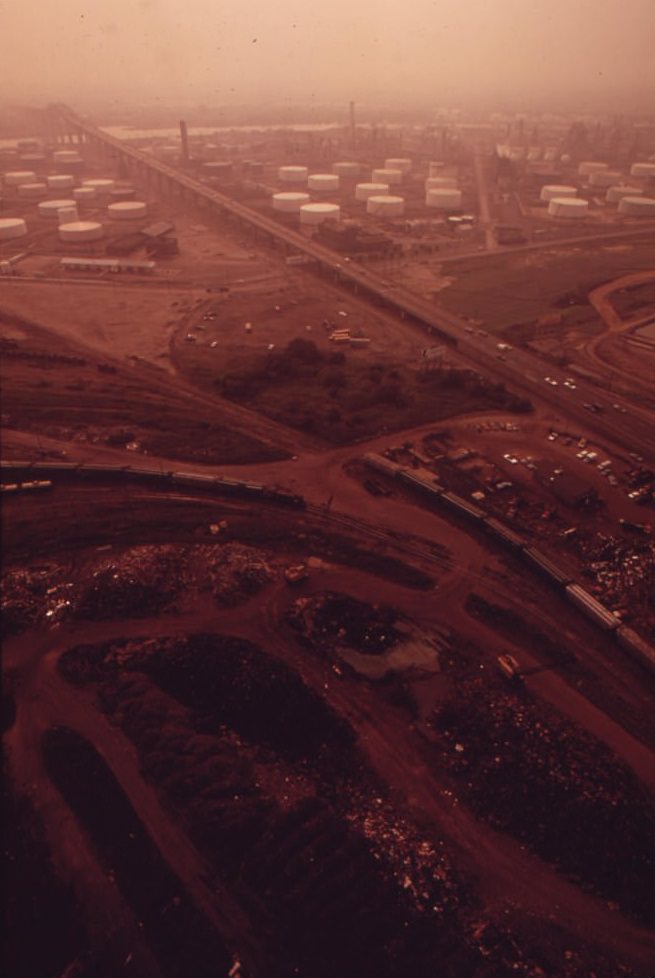 Gulf And Arco Plants, August 1973