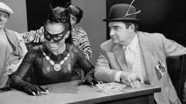 Eartha Kitt as catwoman